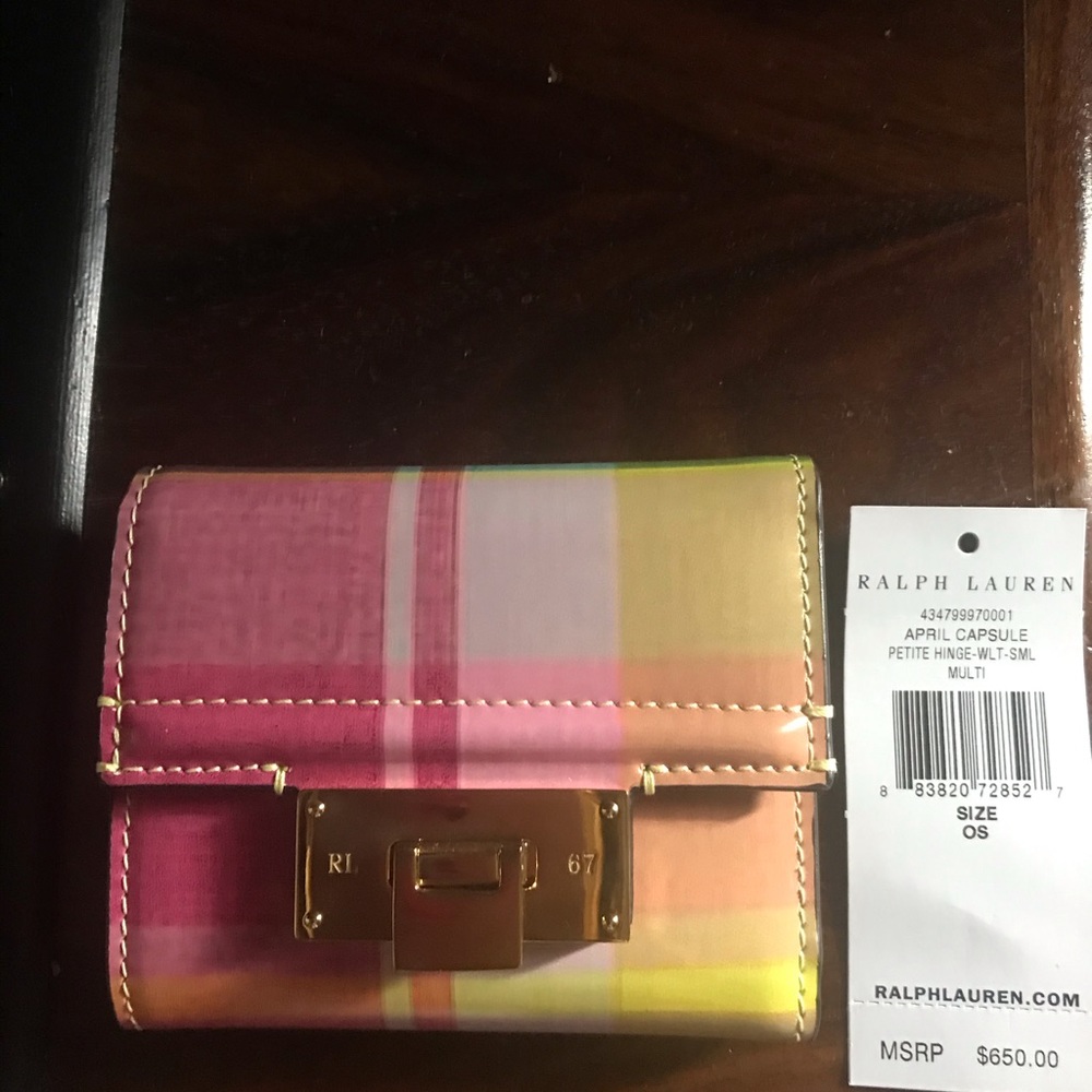 Ralph Lauren Purple Label Wallet,New with Tag 💕💜